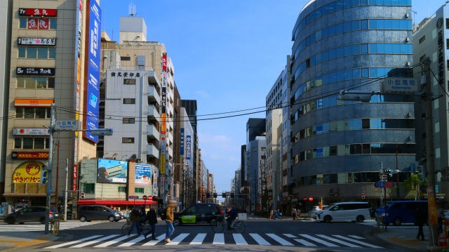 小伝馬町駅周辺