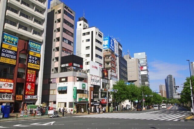 市ヶ谷駅周辺